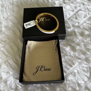 NWT J Crew bracelet with dust bag and box